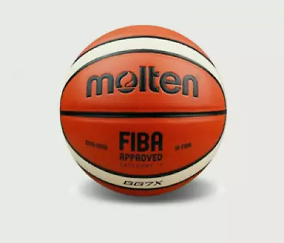 BasketBall Size GG7X Molten Ball FIBA Game Official Size #7 Soft PU Train Match • $24.99