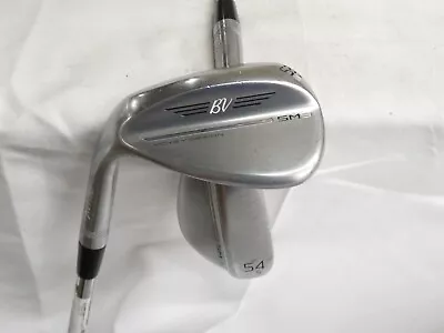 Used LH Titleist Vokey SM9 Wedge Set 54.10* 58.08* BV Wedge Flex Steel Shafts • $82