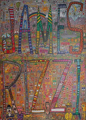 James Rizzi: Original Offset Lithography First Rizzi Poster 1988 Top Rarity • $85.04