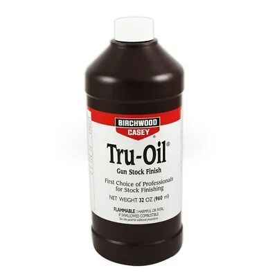 Birchwood Casey Tru-Oil Stock Finish Resists Water Damage 32 Fl. Oz Liquid 23132 • $36.78
