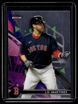 2021 Finest J.D. Martinez Boston Red Sox #48 • $0.99