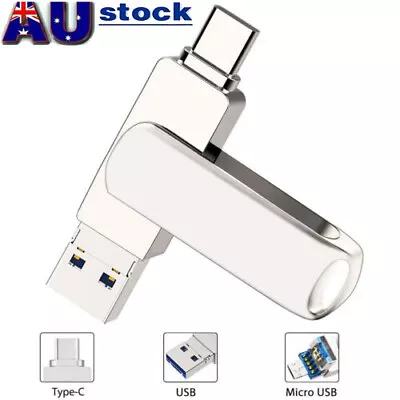 1TB 2TB USB 3.0 Flash Drive Memory Stick Type C For Android Smart Phone Laptop • $14.98
