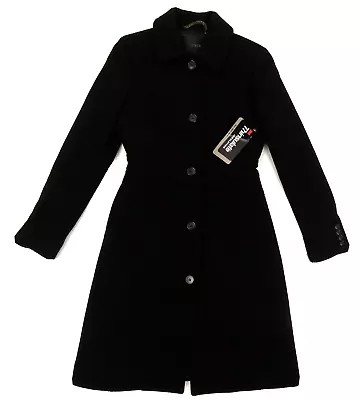 NWT J Crew Double Cloth Lady Day Wool Thinsulate Italy Full Button Coat Jacket • $209.99