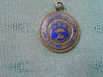 1947 - 48 Barnet & District Football League Runners Up Division 2 Enamel Medal • £3.50