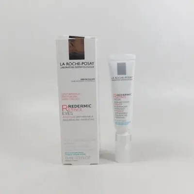 La Roche Posay Redermic RETINOL Eyes Intensive Anti- Wrinkle 15ml *NEW IN BOX* • $31.99