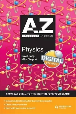 A-Z Physics Handbook+ Online 4th Edition (Complete A-Z)Mike Cha • $3.07