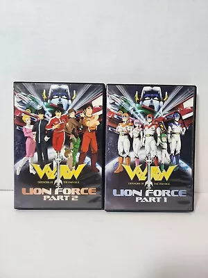 Voltron: Lion Force Part 1 And Part 2 Dvd Sets Tested! • $18.95