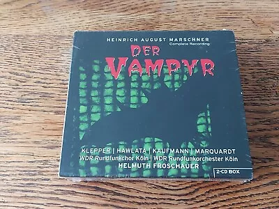 Der Vampyr Helmuth Froschauer 2 CD Set New Sealed • $37.43