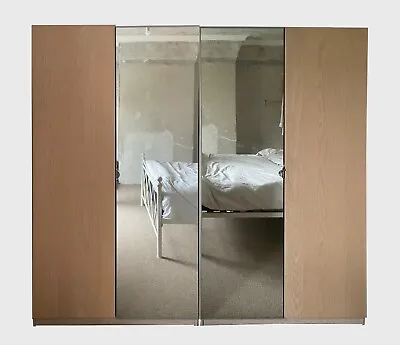 £0.99 • Buy Ikea Pax Wardrobe - With Mirror Door