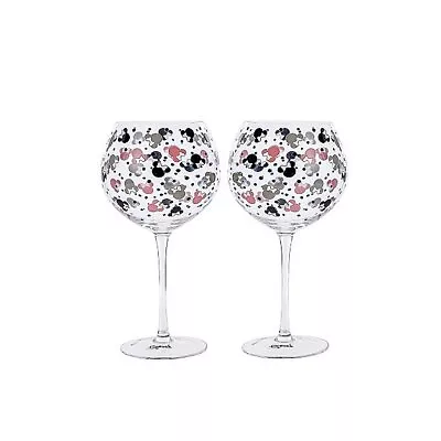 Disney Minnie Mouse Magic Large Glass - Set Of 2 • £15.30