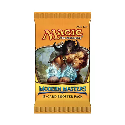 WOTC MtG Magic The Gathering Modern Masters 2013 Booster Pack New • $28.95