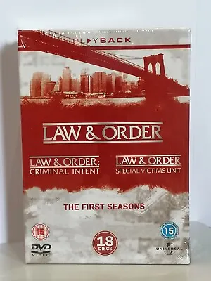 Law & Order Criminal Intent Special Victims - The First Seasons - 18 Discs DVD • £79.99