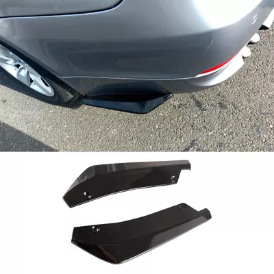 For Volkswagen Golf MK5 MK6 MK7 Rear Bumper Lip Spoiler Splitter Diffuser Bla • $13.29