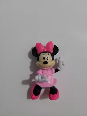 Disney Minnie Mouse Figure Mini PVC Cake Topper 2.25  Greenbrier Just Play U • $2.49