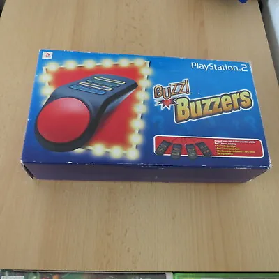 £19.99 • Buy Buzz Set Of 4 Wired Quiz Buzzers Boxed  Playstation 2 PS2 BOXED