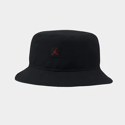 $29.99 • Buy Air Jordan Nike Mens Black Infrared Bucket Hat Golf Sun Cap Large / XL L/XL New