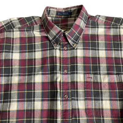$19.88 • Buy Vintage BD Baggies Mens 2XL Tall Long Sleeve Shirt Stripes