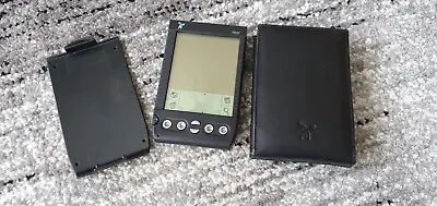 Handspring Visor Deluxe PDA Organiser Palm OS Graffiti Classic + Case In • £35