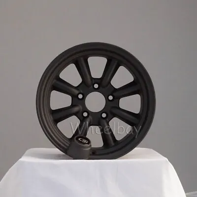 2 Pcs Only Rota Wheel Rkr 15x8 0  5x114.3 Lighter Magnesium Black • $529