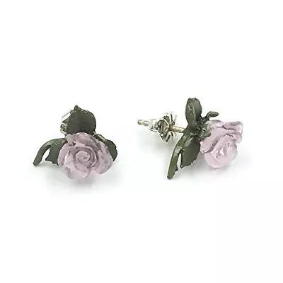 MICHAEL MICHAUD Blushing Rose Stud Earrings #3605 G • $74.99