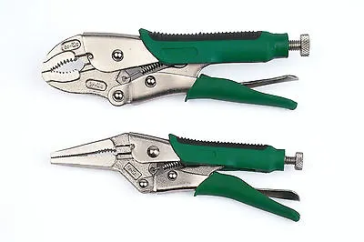 Mannesmann Mole Grip Self Locking Plier Set 2 Pcs. <> Adjustable <> DIN GS TUV  • £15.99