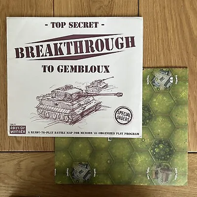 Memoir '44 Breakthrough To Gembloux Expansion Rare & Out Of Print • £95