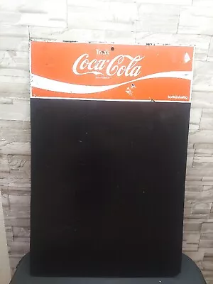 Vintage  German Coca Cola Advertising Board  • $50