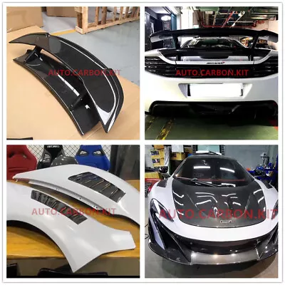 Partial Carbon Fiber Fenders Carbon Fiber Rear DNC Wing For McLaren MP4-12C 650S • $1499.99