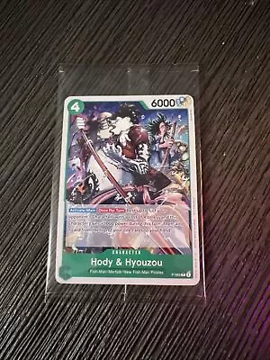 One Piece Hody & Hyouzou ... Sealed Promo Card P-062 ... English • $8.99