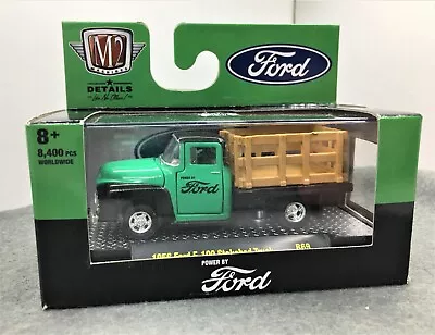 M2 Machines *** 1956 Ford F-100 Stakebed Pickup * 1 Of 8400 Made *WOW *1/64 • $20