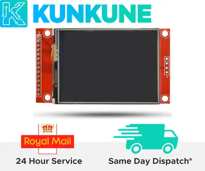 2.4 Inch 240x320 LCD TFT Touch Screen ILI9341 Display Shield Module For Arduino • £11.90