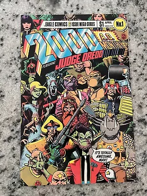 2000 A.D. Monthly # 1 NM Judge Dredd Eagle Comic Book Bolland Cover 4 J835 • $0.99