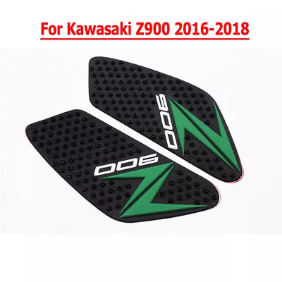 Sticker Anti Slip Fuel Tank Pad Side Gas Knee Grip For KAWASAKI Z900 2016-2017 • £13.55