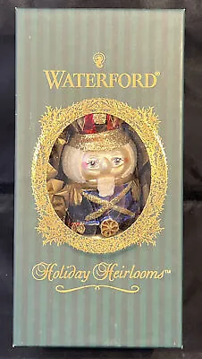 $24.99 • Buy Waterford Holiday Heirlooms Blown Glass Nutcracker Ornament Mint In Box Czech