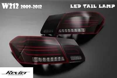 EClass W212 2009-2012 Mercedes Benz LED Rear Tail Lamp Light4pcs Red-Smoke Lens • $226