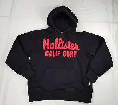 Hollister Size Xs Girls Boys Black Hoodie Pullover Jumper Sweatshirt Tracksuit  • £11.99