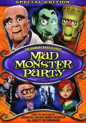 Mad Monster Party? [New DVD] Full Frame Special Ed Dolby O-Card Packaging • $10.74