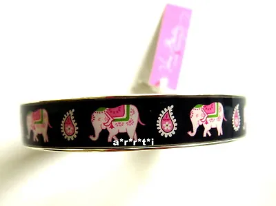 Vera Bradley Bangle Bracelet Bittersweet Or Pink Elephants NWT • $29