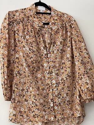 Witchery 12 Ditsy Print Floral Blouse • $25