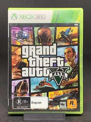 Grand Theft Auto GTA V Xbox 360 Microsoft PAL No Manual • $6.25