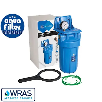 Aquafilter FH10B1-B-WB 10  BB Big Blue Water Filter Housing 1  Inlet/Outlet  • £65