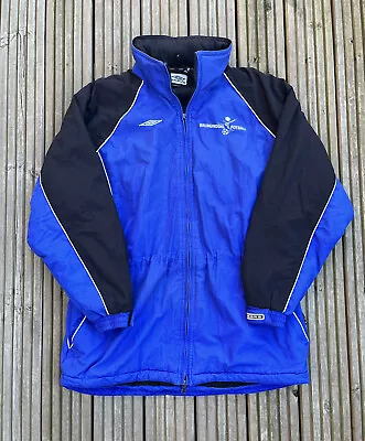 Umbro Pro Training Full Zip Vintage Football Manager Jacket - Medium • £9.99