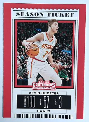 Kevin Huerter 29 Panini Contenders Draft Picks Season Ticket 2019-20 • $1.70