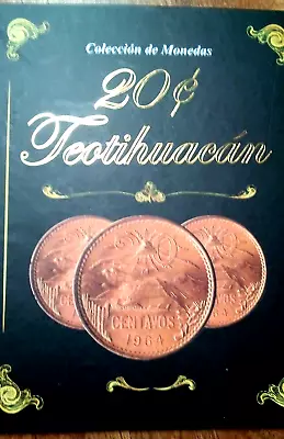 Mexico    20 Centavos Teotihuacán   Coin Set Album+coins • $79.99