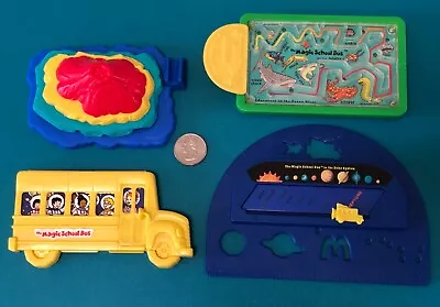 Magic School Bus 1994 McDonald's Happy Meal Toys - USED • $2