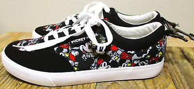 GROUND UP DISNEY MICKEY MOUSE SNEAKERS TENNIS SHOES Women's 12 Men's 10.5 UNISEX • $27.64