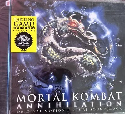 Sealed 1997 Mortal Kombat Soundtrack CD Megadeth Rammstein KMFDM And 16 Others • $19.99