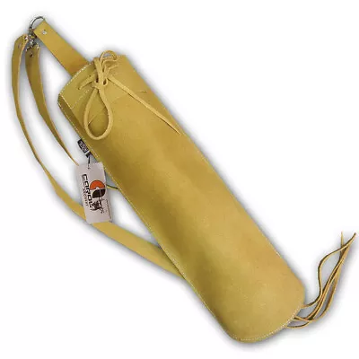 Traditional Back Suede Leather Arrow Quiver Aq110 • $34.99