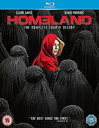 Homeland: The Complete Fourth Season Blu-ray (2015) Claire Danes Cert 15 4 • £6.40