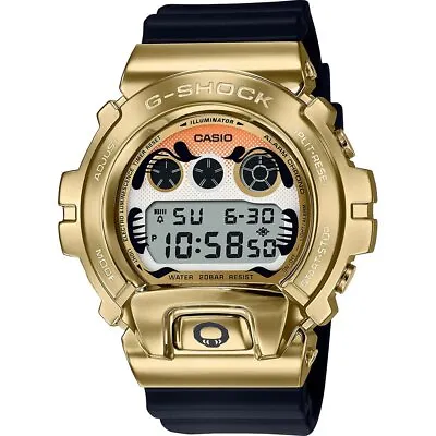 Casio Black Mens Digital Watch G-shock Daruma GM-6900GDA-9ER • £139